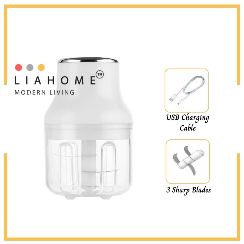 LIAHOME Kitchen USB Electric Garlic Masher Mini Food Chopper USB CHOPPING LIAHOME