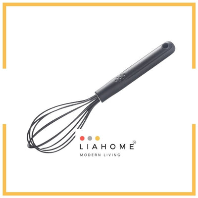 LIAHOME Food Grade Silicon Egg Beater Silicone Egg Whisk WHISK LIAHOME Grey