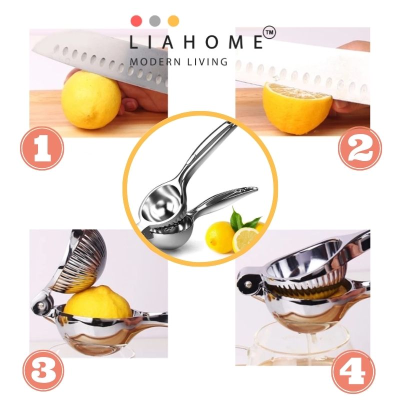 LIAHOME Manual Citrus Juicer Hand Squeezer LEMON SQUEEZER LIAHOME
