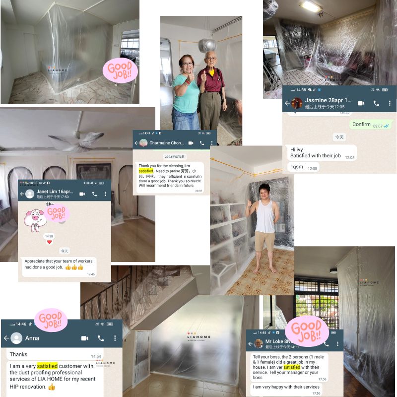 Dustproof for Home Improvement programme LIAHOME