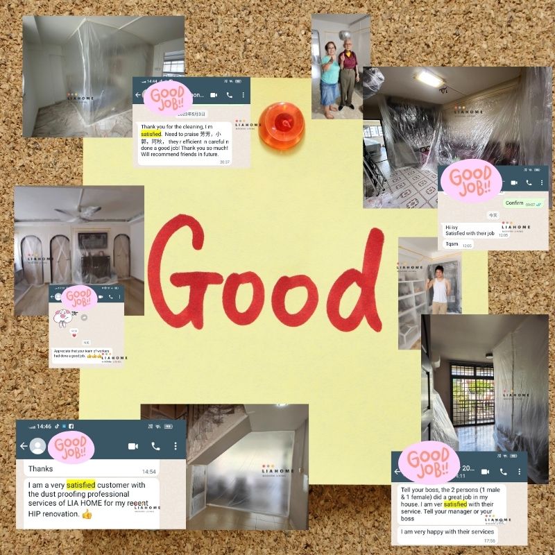 Dustproof for Home Improvement programme  LIAHOME