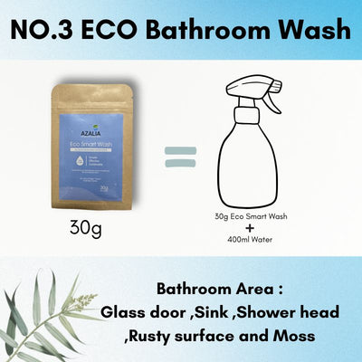 Eco Friendly Cleaning Solution Eco Smart Wash NO.3 Eco Bathroom Wash ECO SMART WASH LIAHOME