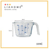 Glass Measuring Cup with Spout Microwave and oven Safe 500ml/1000ml Glass Measuring Cup LIAHOME 500ml