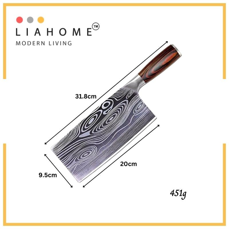 LIAHOME Chef Knife Meat Cleaver Chopper Butcher Knife knife LIAHOME