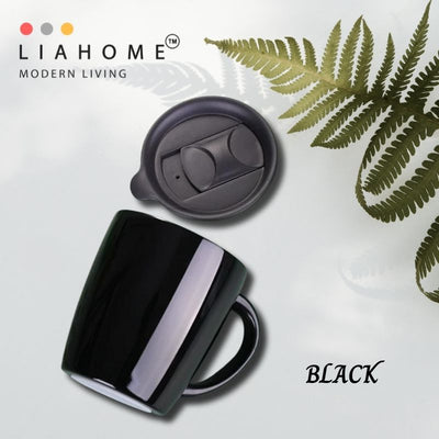 LIA HOME 304 Stainless Steel Coffee Mug COFFEE MUG LIAHOME Black 330ml