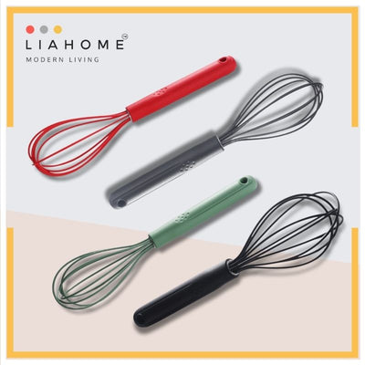 LIAHOME Food Grade Silicon Egg Beater Silicone Egg Whisk WHISK LIAHOME