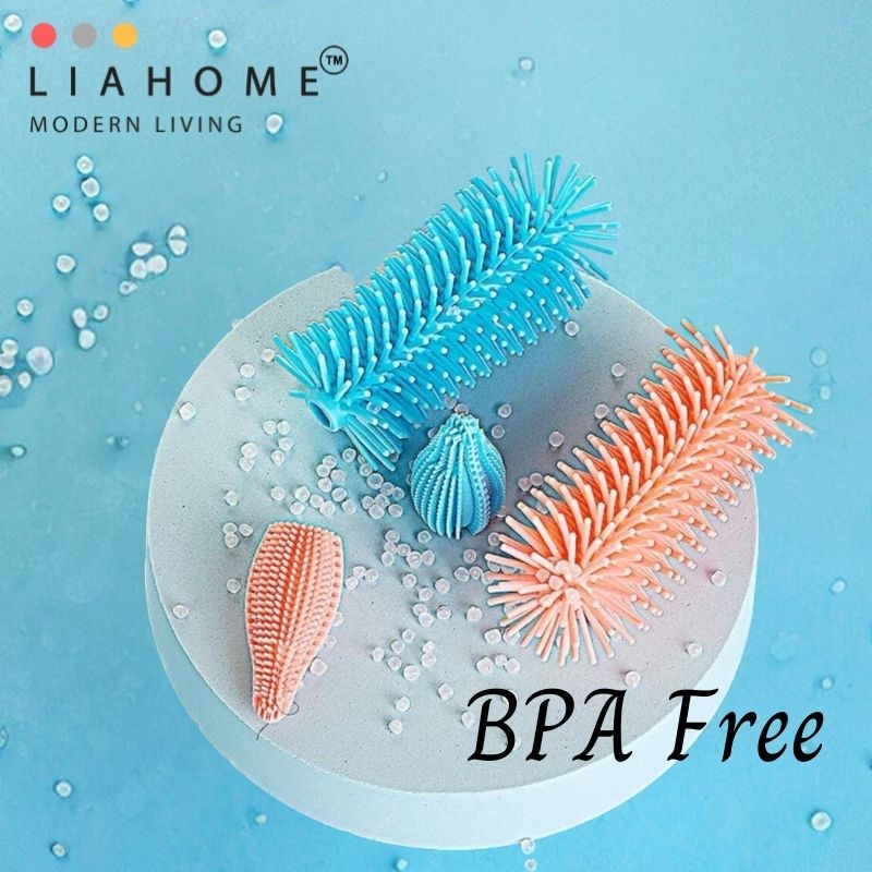 LIAHOME 3pcs Baby Bottle Cleaner Brushes Silicone BOTTLE BRUSH LIAHOME