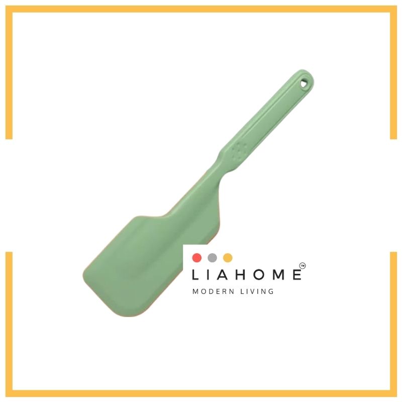 LIAHOME Food Grade Silicon Baking Spatula Cream Butter Cake Spatula SILICON BAKING SPATU;A LIAHOME Green