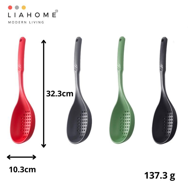 LIAHOME Food Grade Silicon Colander Scoop Strainer Silicon Colander LIAHOME