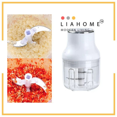 LIAHOME Kitchen USB Electric Garlic Masher Mini Food Chopper USB CHOPPING LIAHOME