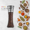 LIAHOME Premium Stainless-Steel Salt and Pepper Grinder Ginder LIAHOME