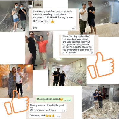 Dustproof for Home Improvement programme LIAHOME