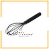 LIAHOME Food Grade Silicon Egg Beater Silicone Egg Whisk WHISK LIAHOME Black