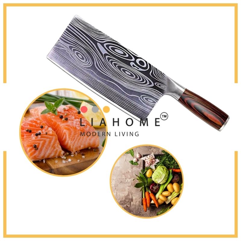 LIAHOME Chef Knife Meat Cleaver Chopper Butcher Knife knife LIAHOME