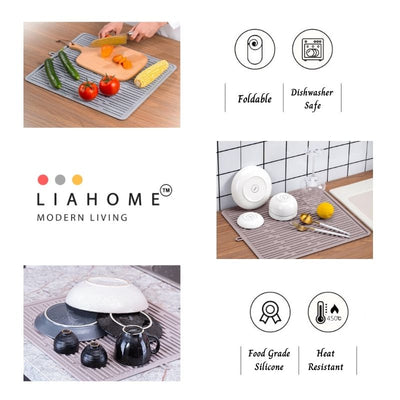 LIAHOME Multipurpose Durable Food Grade Silicon Coaster | Surface Protector | Non-Slip Table Mat | Heat Resistant SILICON MAT LIAHOME