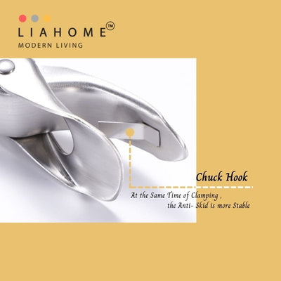 LIAHOME 304 Stainless Steel Anti-Hot Clipper ANTI HOT GRIPPER LIAHOME