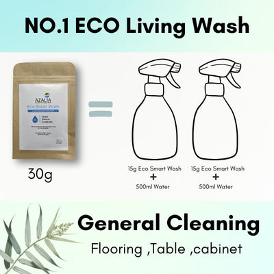 Eco Friendly Cleaning Solution Eco Smart Wash NO.1 Eco Living Wash ECO SMART WASH LIAHOME