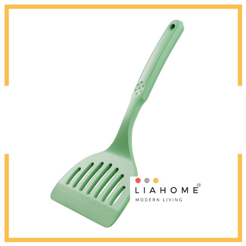 LIAHOME Food Grade Silicon Turner Omelette Spatula SILICON TURNER LIAHOME Green