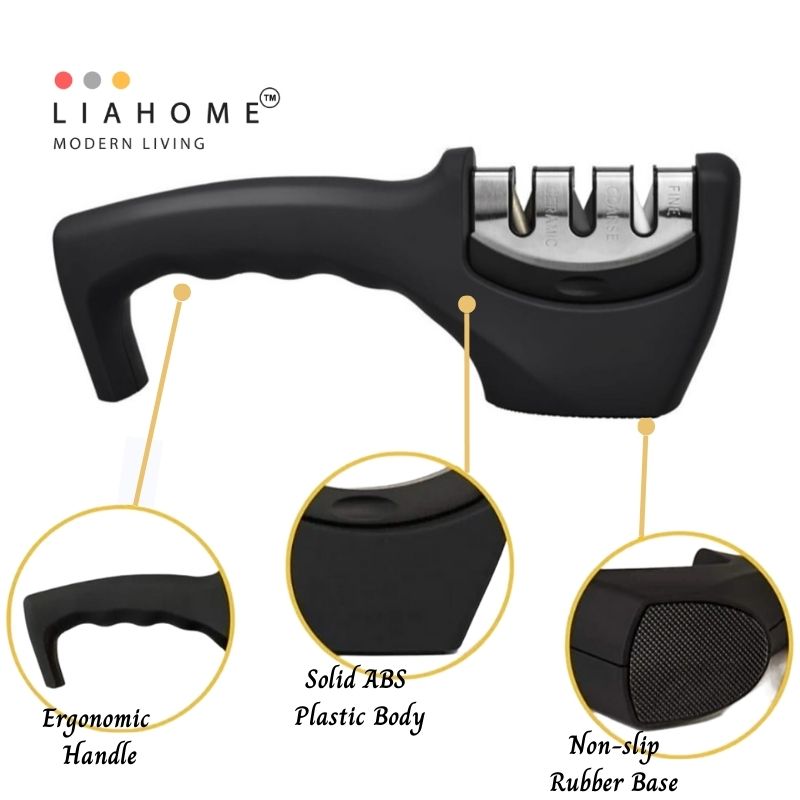 LIAHOME Knife Sharpener Professional Kitchen Knife Sharpener KNIFE SHARPENER LIAHOME