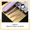 LIAHOME Portable Cutlery Set Travel Cutlery 304 Stainless Steel TABLEWARE LIAHOME Purple