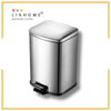 LIAHOME 12L Capacity Stainless Steel Trash Garbage Bin Dustbin LIAHOME   