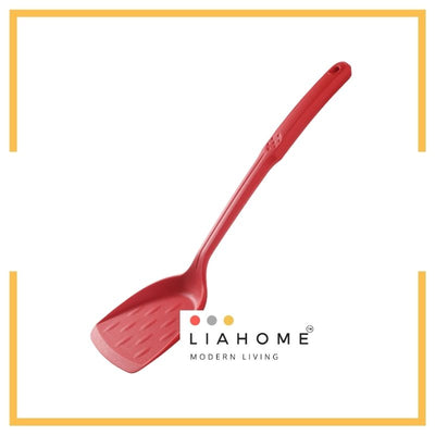 LIAHOME Food Grade Silicon Cooking Spatula Silicon Shovel SPATULA LIAHOME Silicon Cooking Spatula - Red