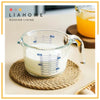 Glass Measuring Cup with Spout Microwave and oven Safe 500ml/1000ml Glass Measuring Cup LIAHOME