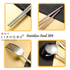 LIAHOME Portable Cutlery Set Travel Cutlery 304 Stainless Steel TABLEWARE LIAHOME