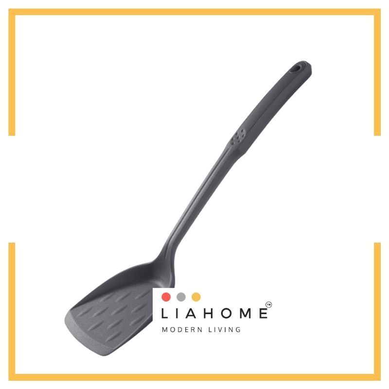 LIAHOME Food Grade Silicon Cooking Spatula Silicon Shovel SPATULA LIAHOME Silicon Cooking Spatula - Grey