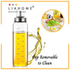 LIAHOME Borosilicate Glass Leak-proof Oil Bottle GLASS OIL BOTTLE LIAHOME   