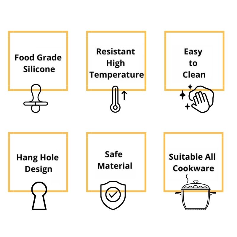 LIAHOME Food Grade Silicon Soup Ladle Soup Spoon silicon soup ladle LIAHOME