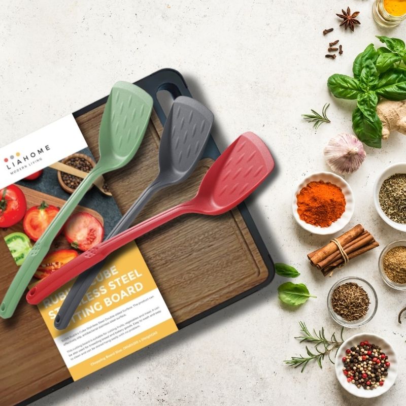 LIAHOME Food Grade Silicon Cooking Spatula Silicon Shovel SPATULA LIAHOME