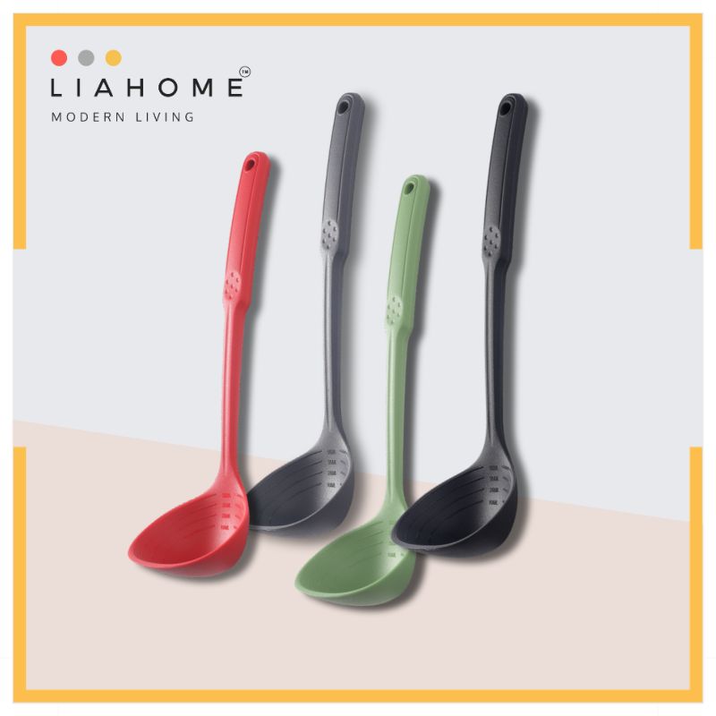 LIAHOME Food Grade Silicon Soup Ladle Soup Spoon silicon soup ladle LIAHOME