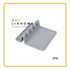 LIAHOME Kitchen Resistant Silicone Spoon Holder Non-Slip Utensil Rest TOOLS HOLDER LIAHOME Grey
