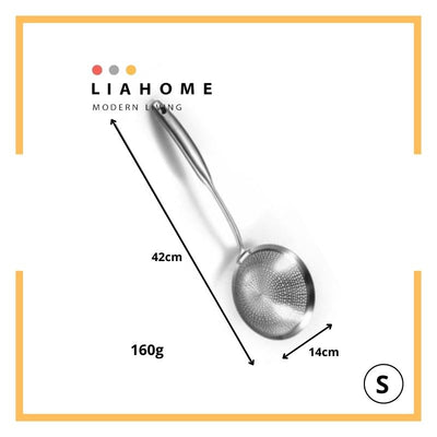LIAHOME SUS 304 Stainless Steel Skimmer Strainer Kitchen STRAINER LIAHOME S