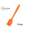 LIAHOME Food Grade Silicone Spatula Blade Cake Baking Tools -27.5cm/ 20.7cm SILICON SPATULA LIAHOME Orange - 27cm