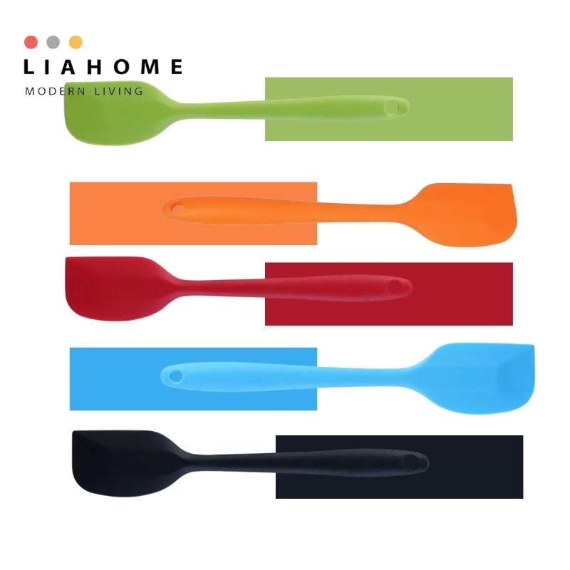 LIAHOME Food Grade Silicone Spatula Blade Cake Baking Tools -27.5cm/ 20.7cm SILICON SPATULA LIAHOME