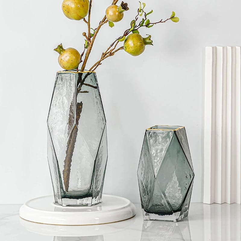 Glass Flower Vase VASE LIAHOME   