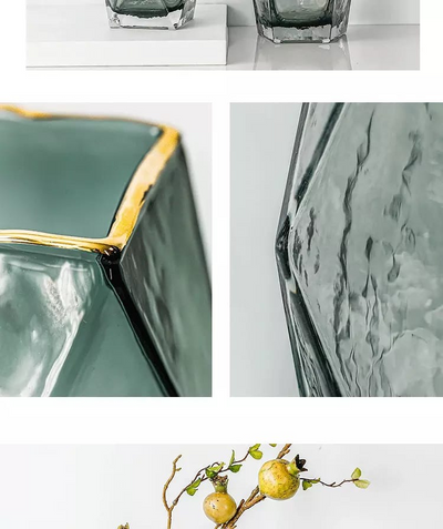 Glass Flower Vase VASE LIAHOME